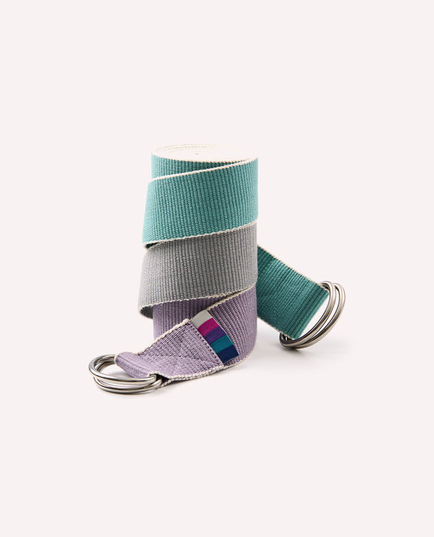 D-ring yoga belt