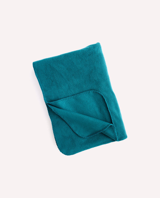 Fleece yoga blanket