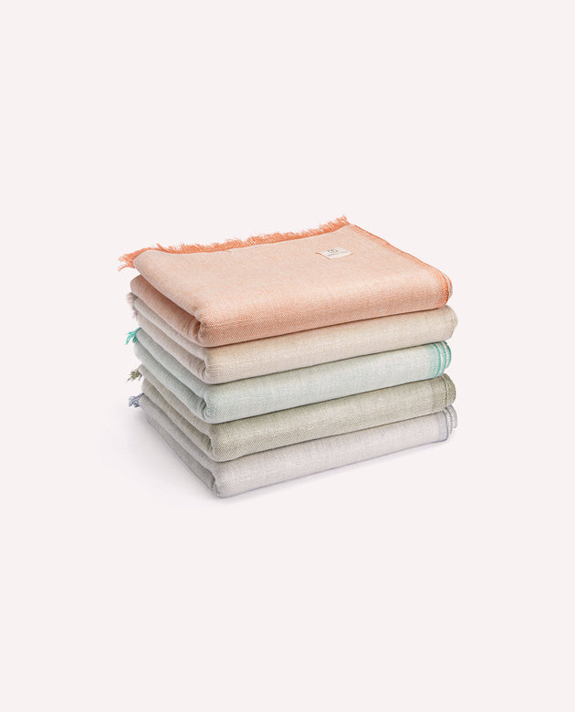 Cotton yoga blanket